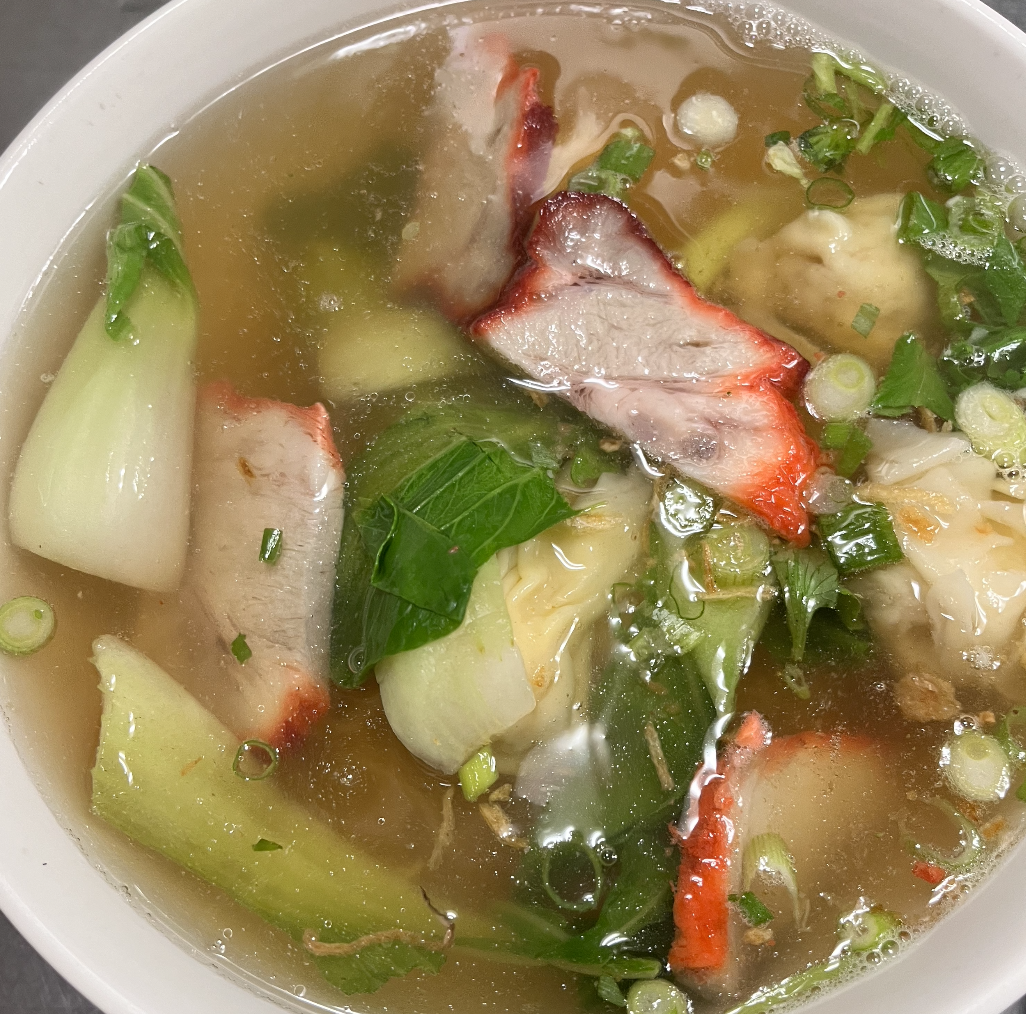 Egg Noodle Wonton Soup