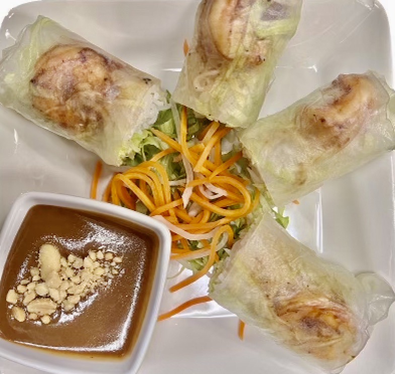 Grilled Shrimp Summer Rolls
